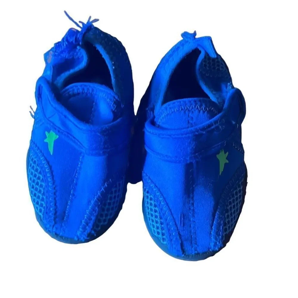 Koala Kids GUC Blue Swim Shoes Sz Toddler 7‎
